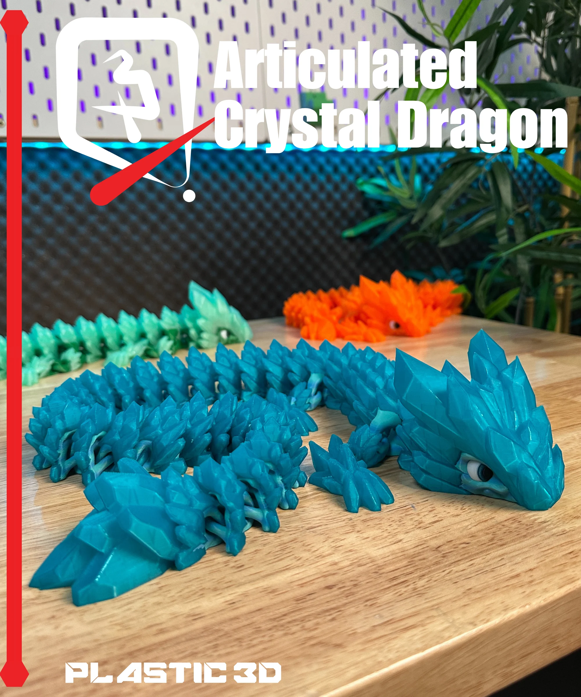 Articulated Crystal Dragon - Elder