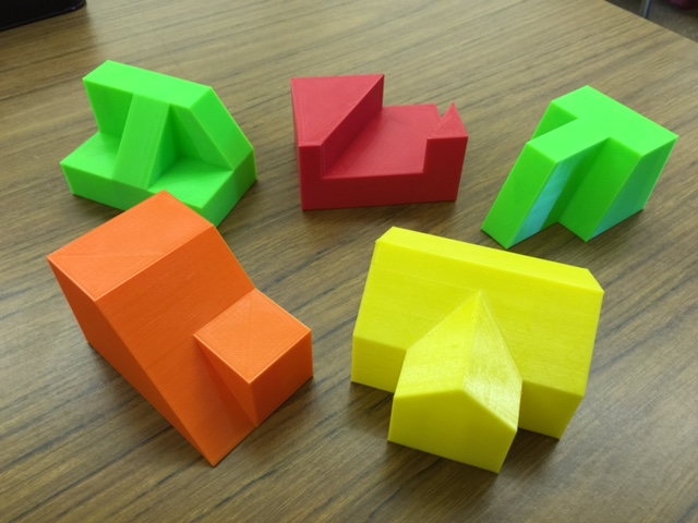 ASSORTED SHAPES FOR MULTI-VIEW SKETCHING PART 1A-5A