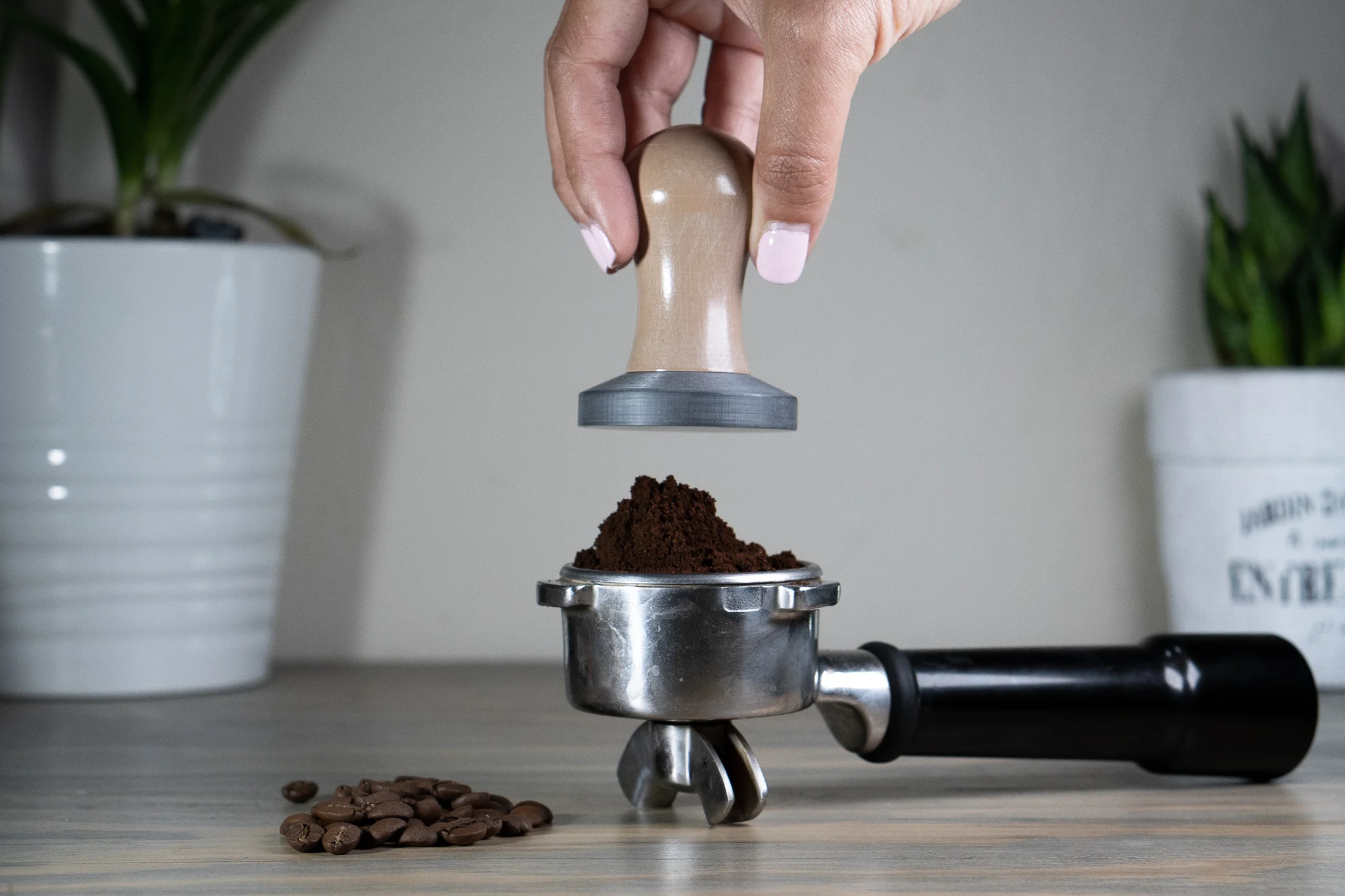 Wood PLA Coffee Espresso Tamper