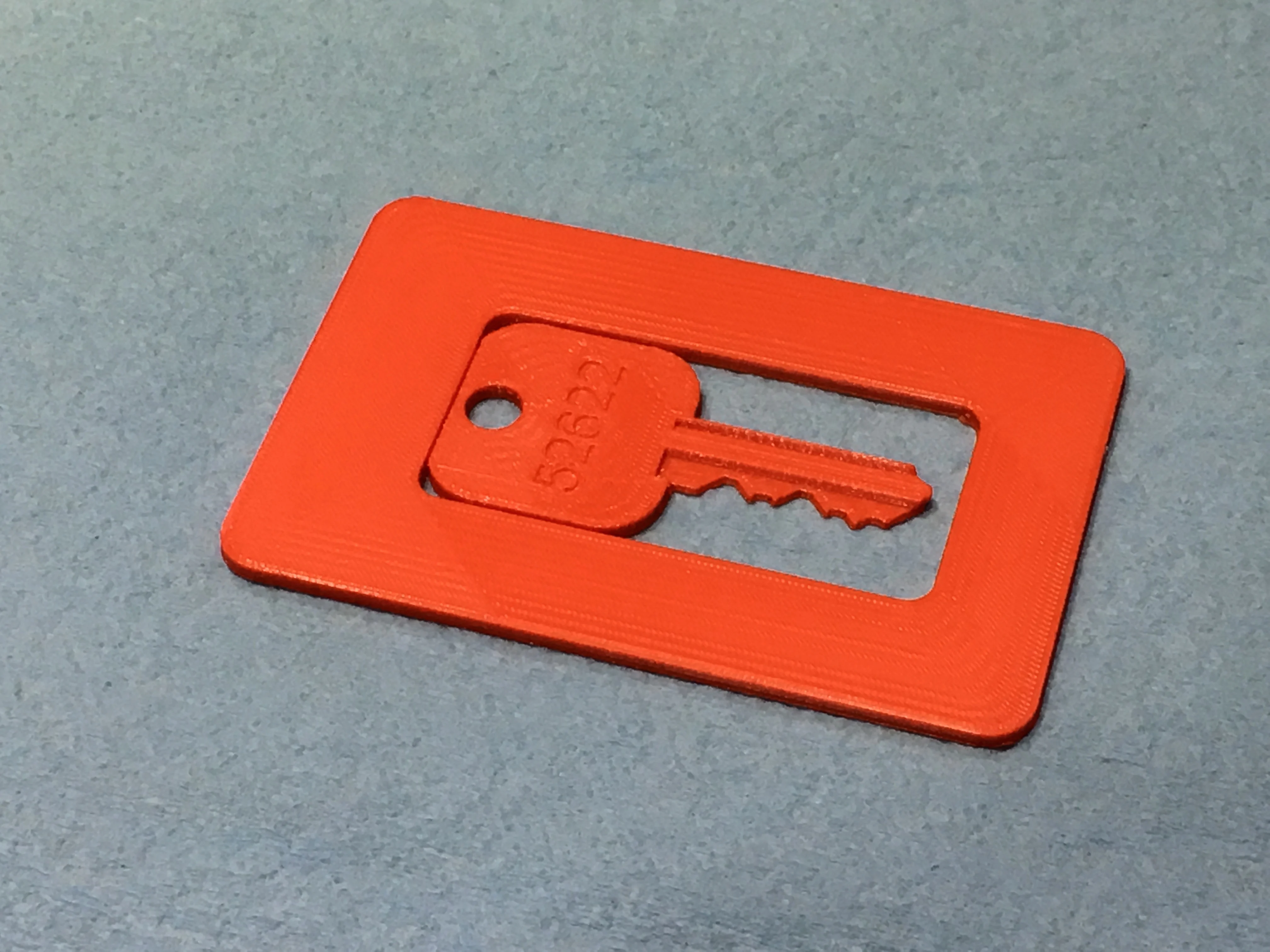 Spare Key Credit Card (Schlage)