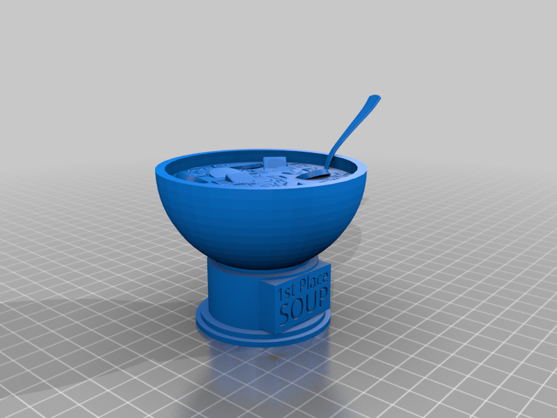 First 1st Place Soup Trophy