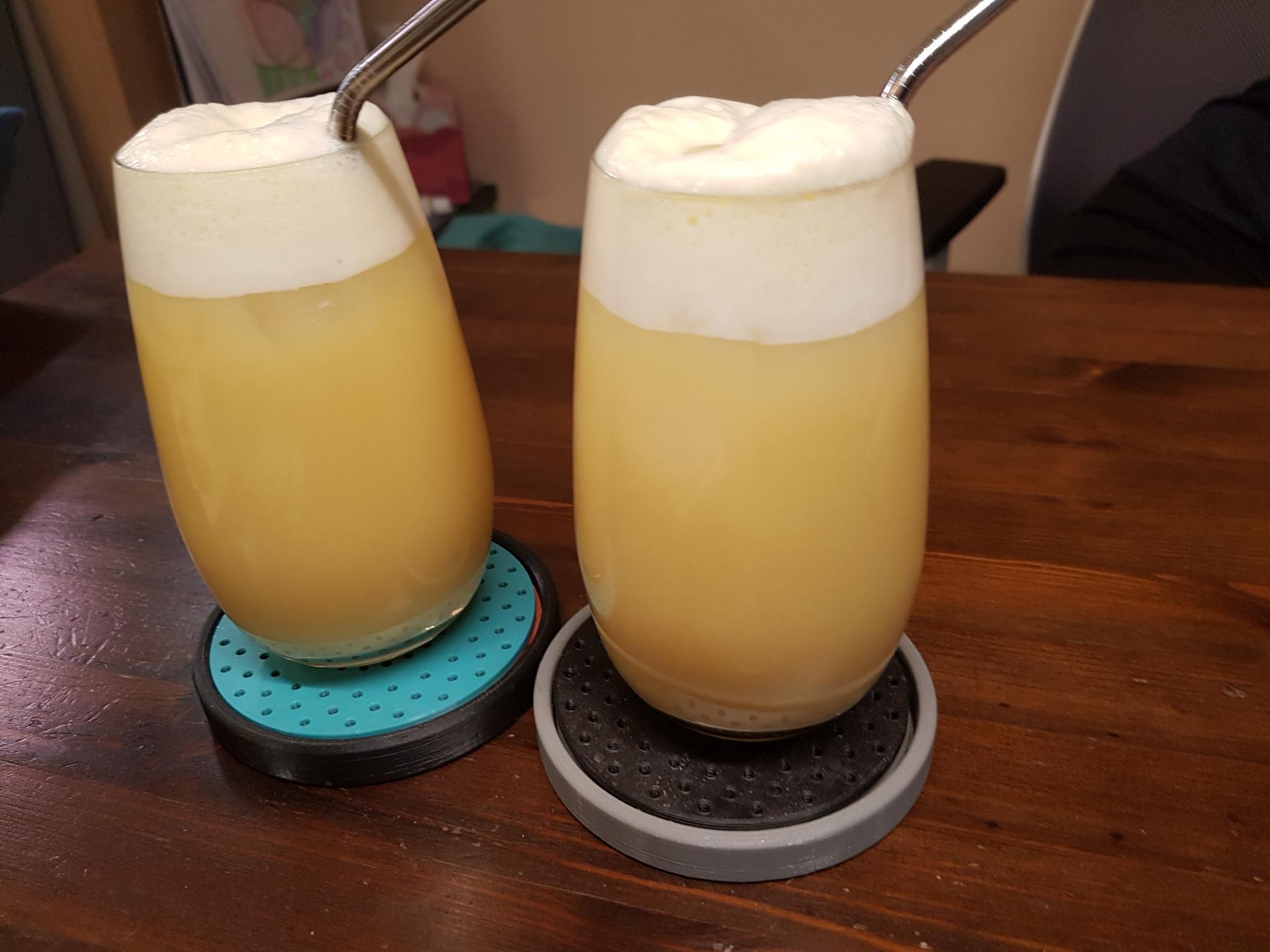Untersetzer Glas / Coaster glass