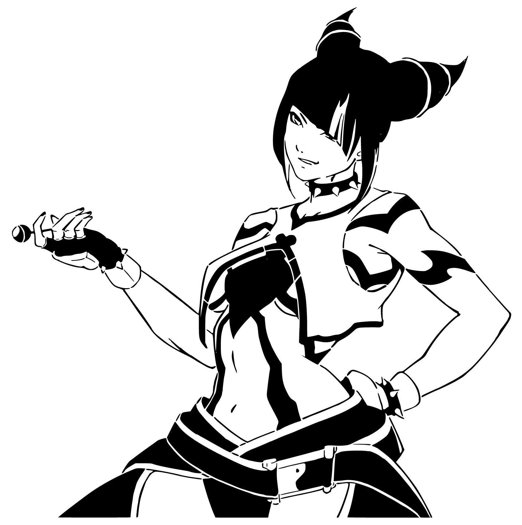 Juri Han stencil 2