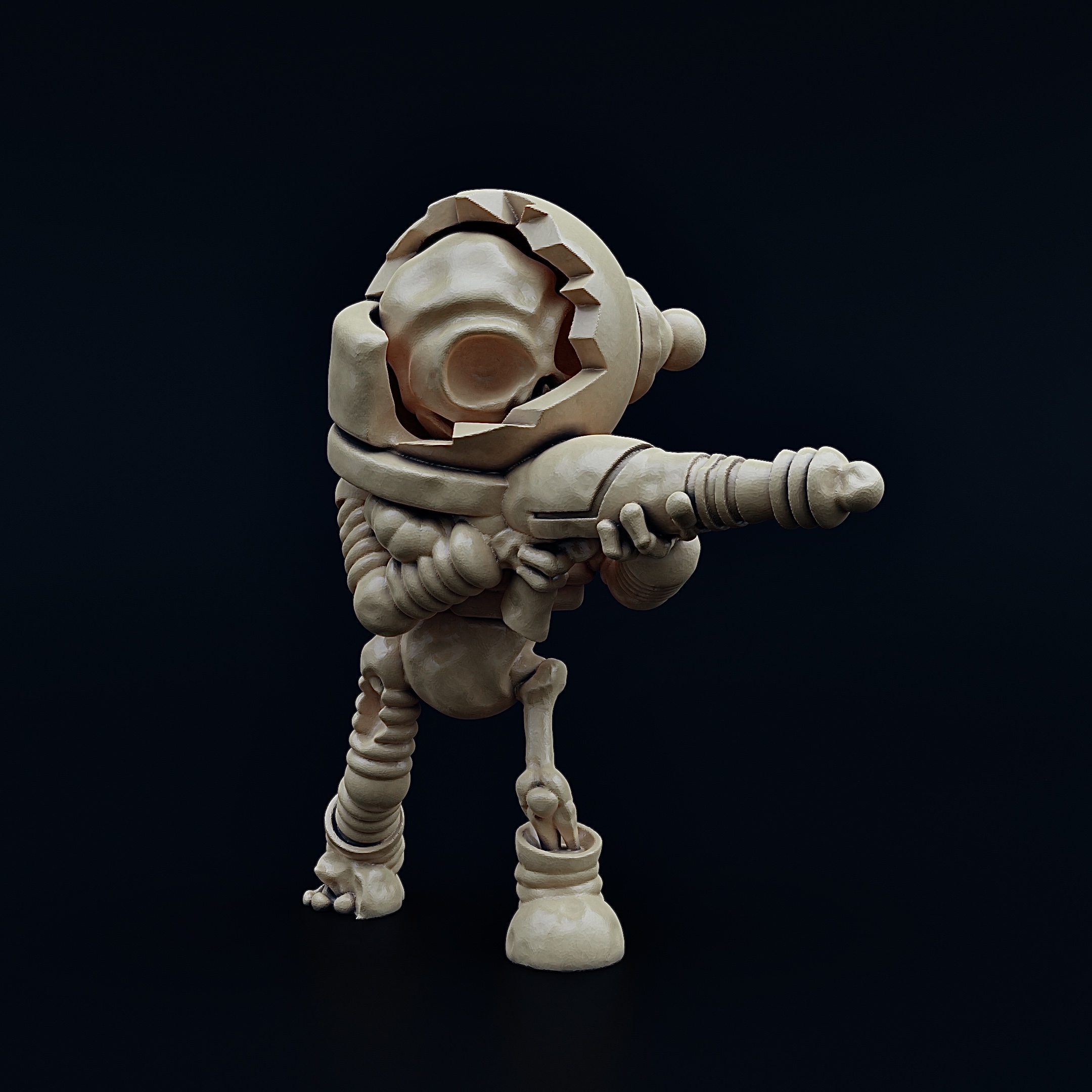 Armored Skeletal Zeta-Reticulan Minion