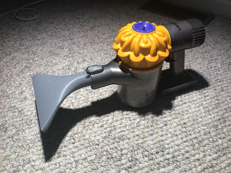 Dyson vacuum tip 6.5" wide