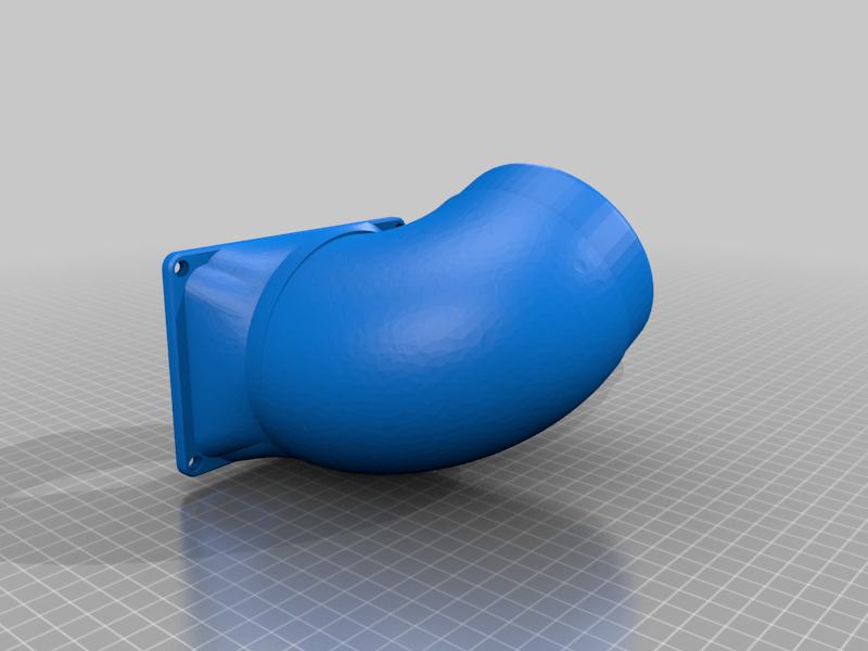Angled Anycubic Photon vent adapter