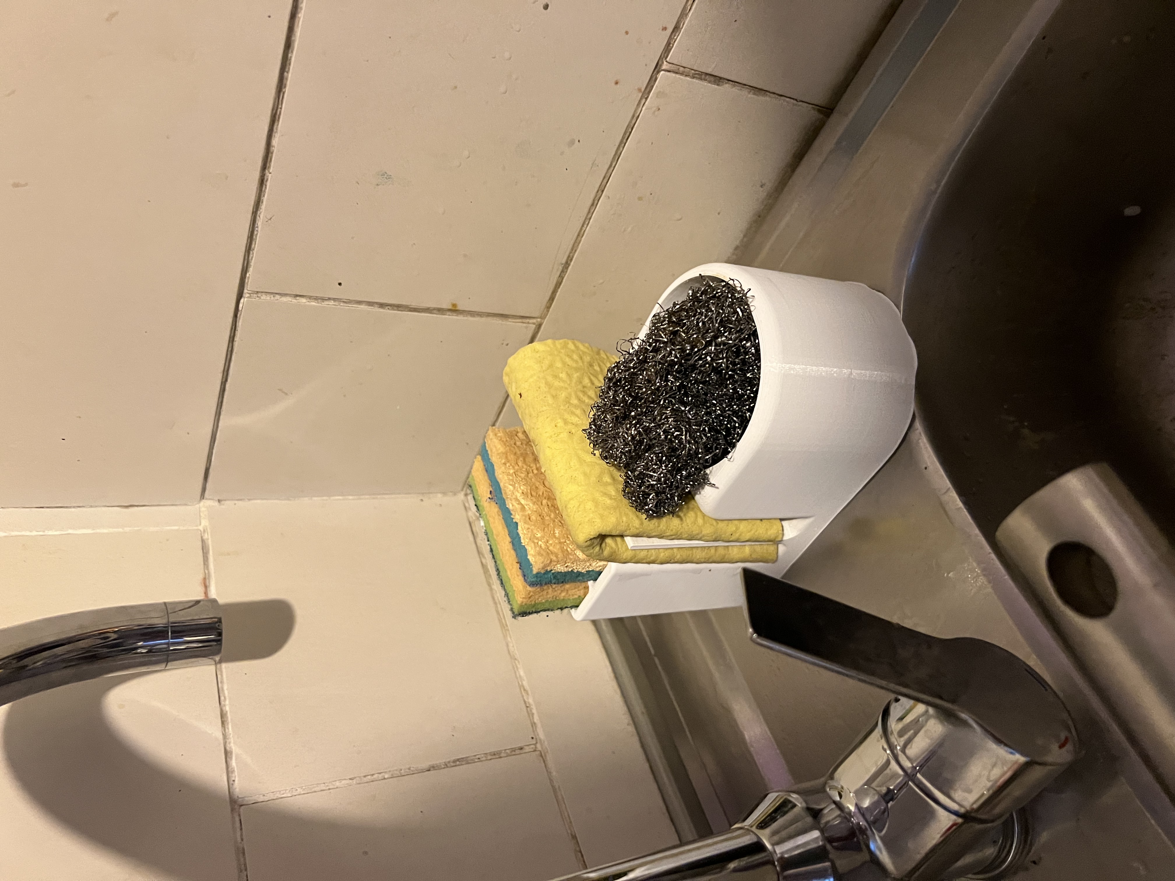 3D Printable Sink Organizer