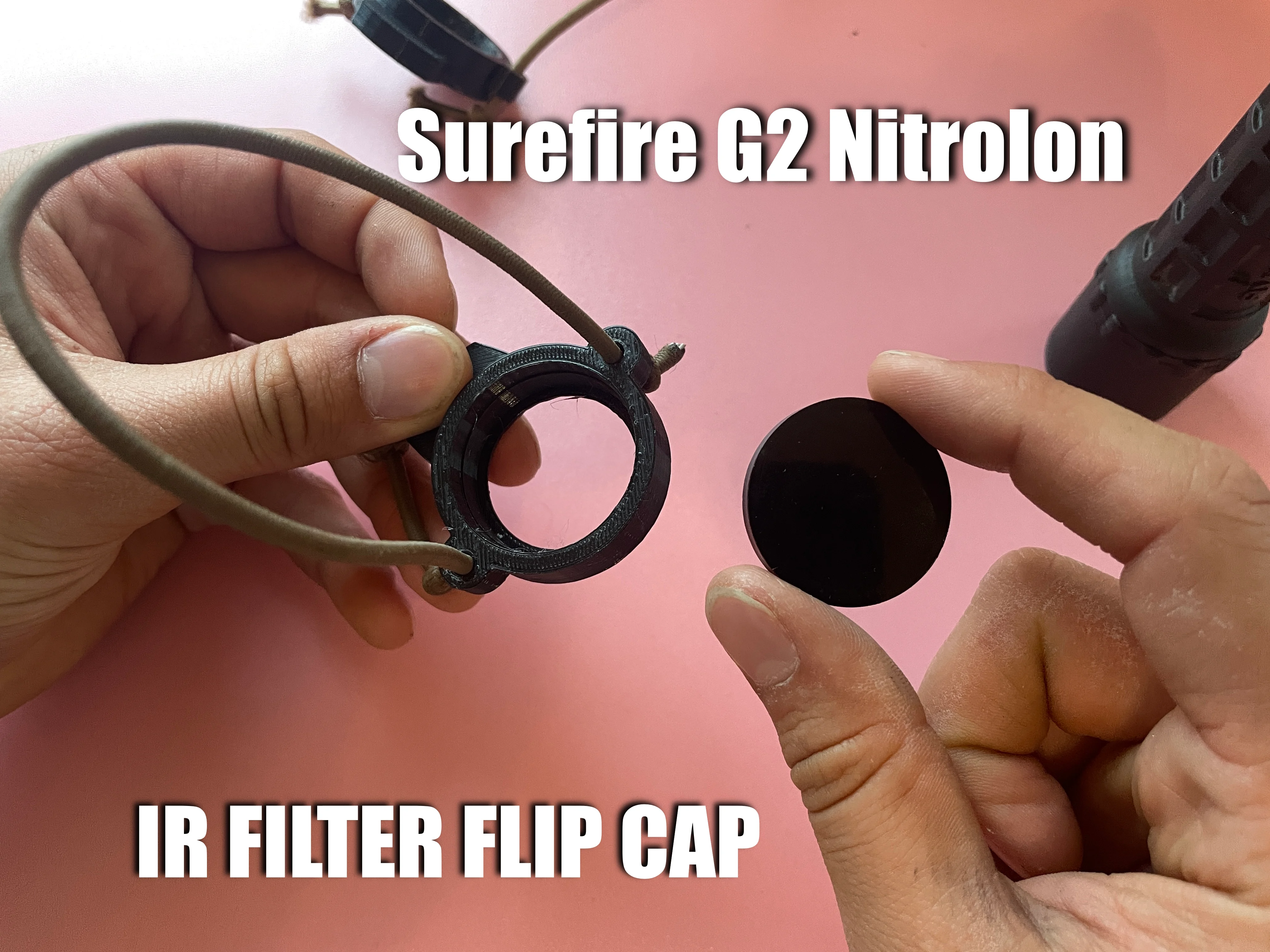 Surefire G2 Nitrolon IR Filter Cap