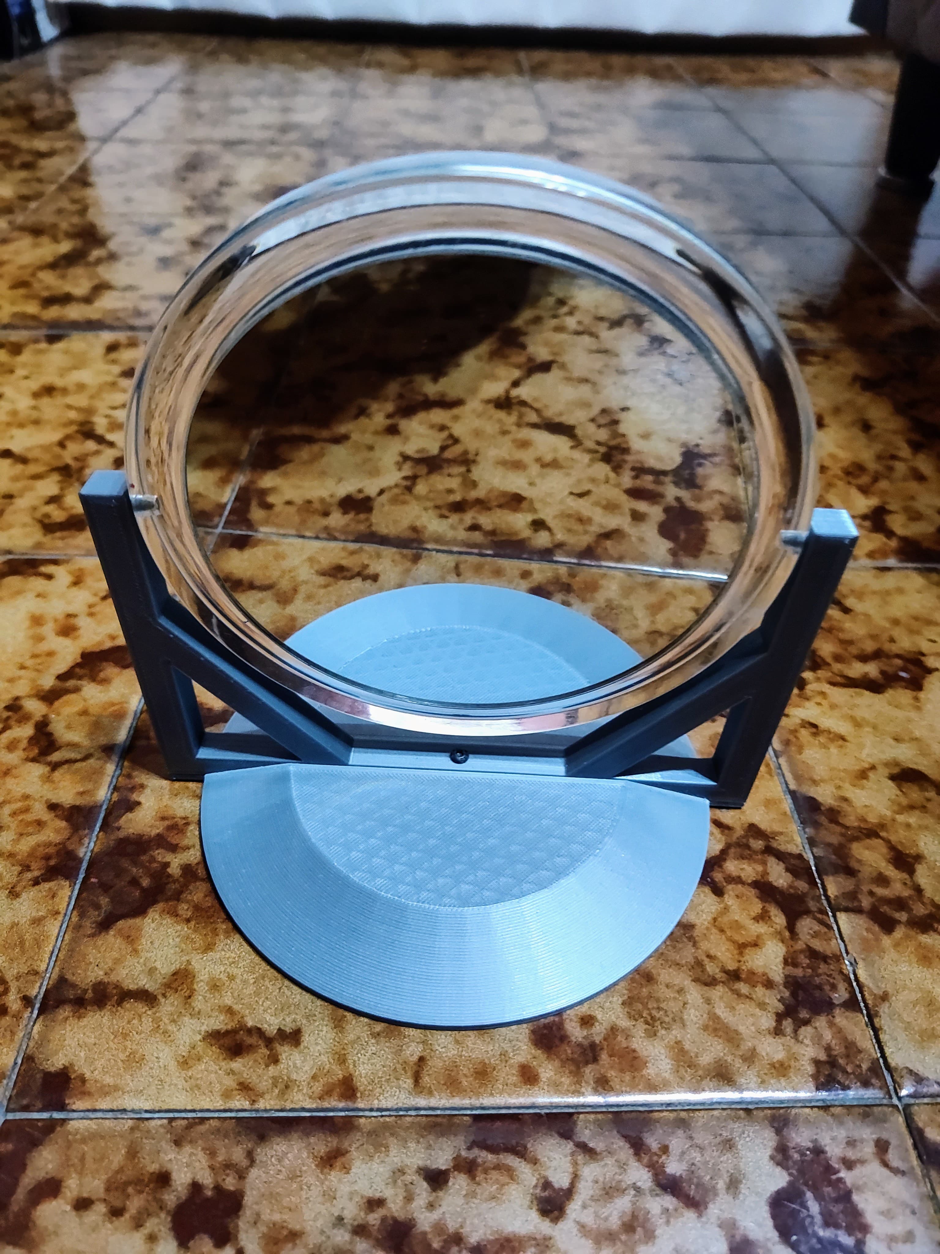 Rotatory mirror holder