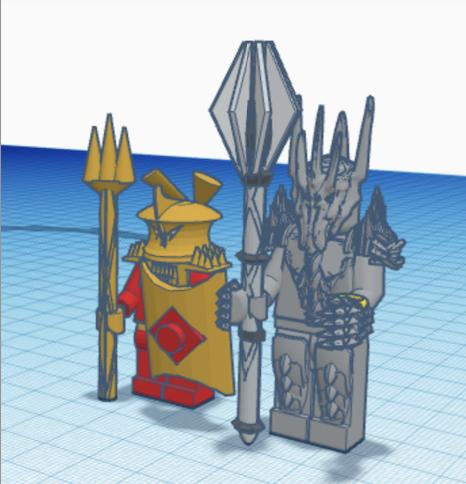 CUSTOM LEGO SAURON