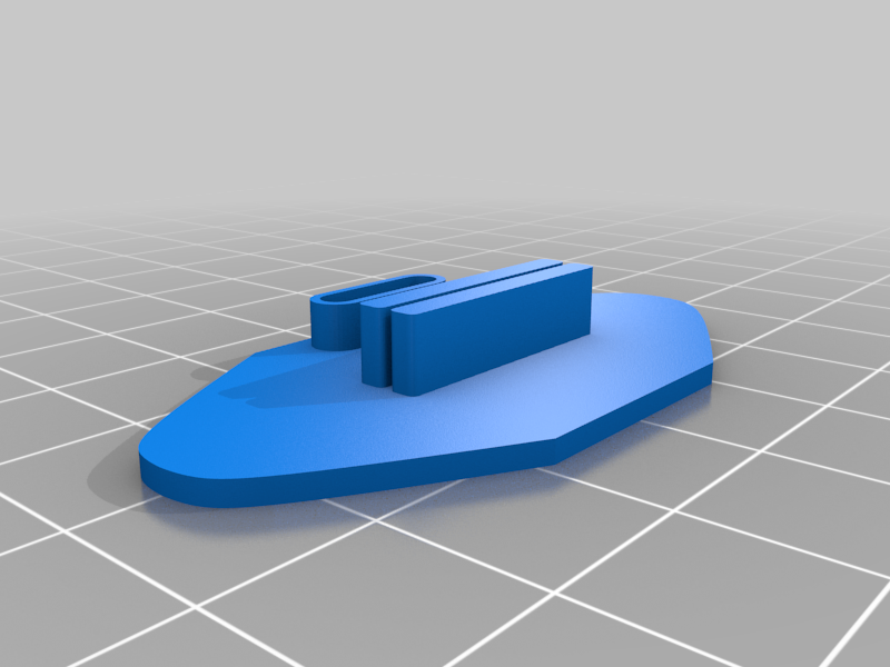 Boat stand / Socle bateau Canon Noir