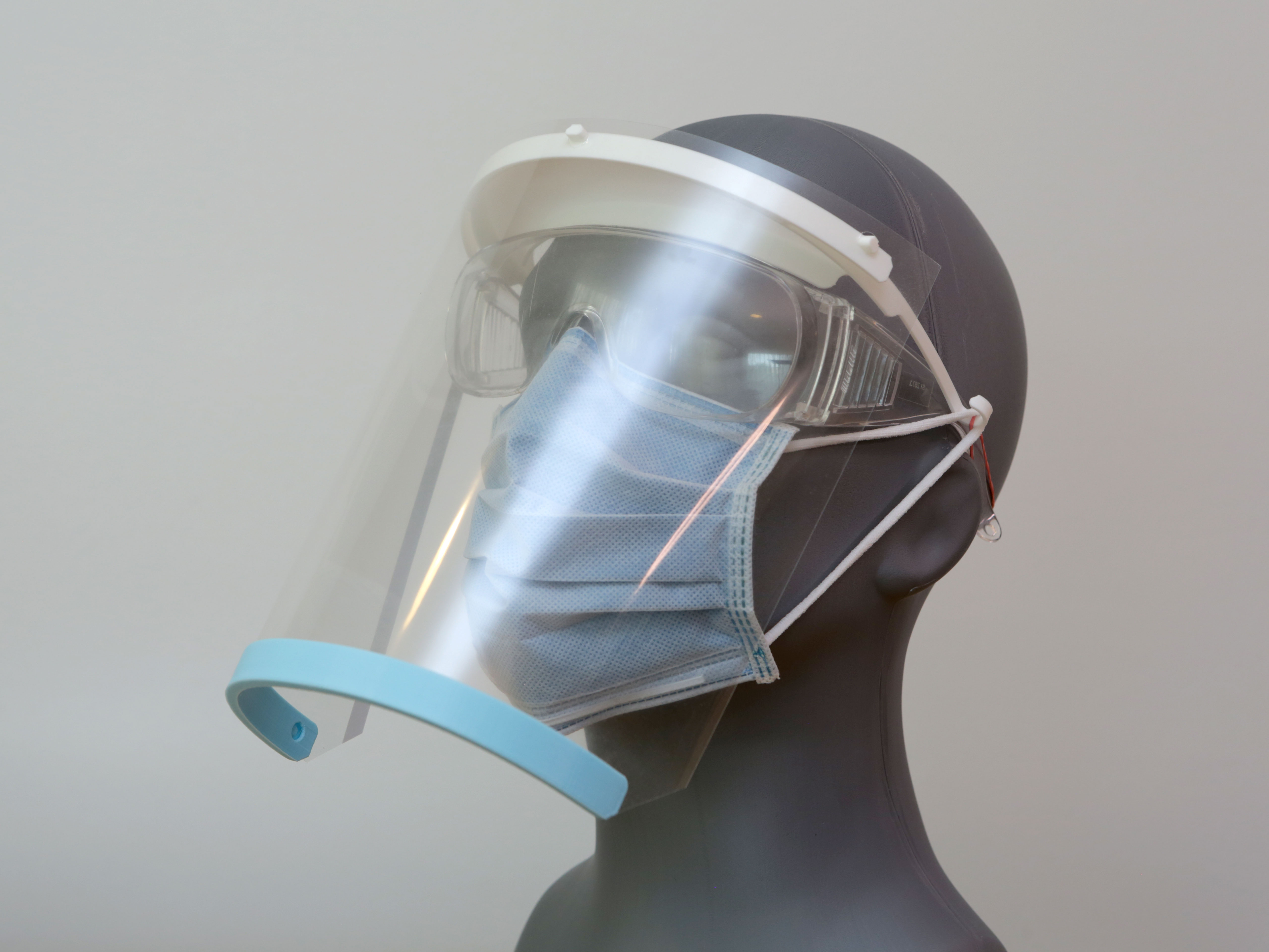 Visor Face Shield 3-Hole