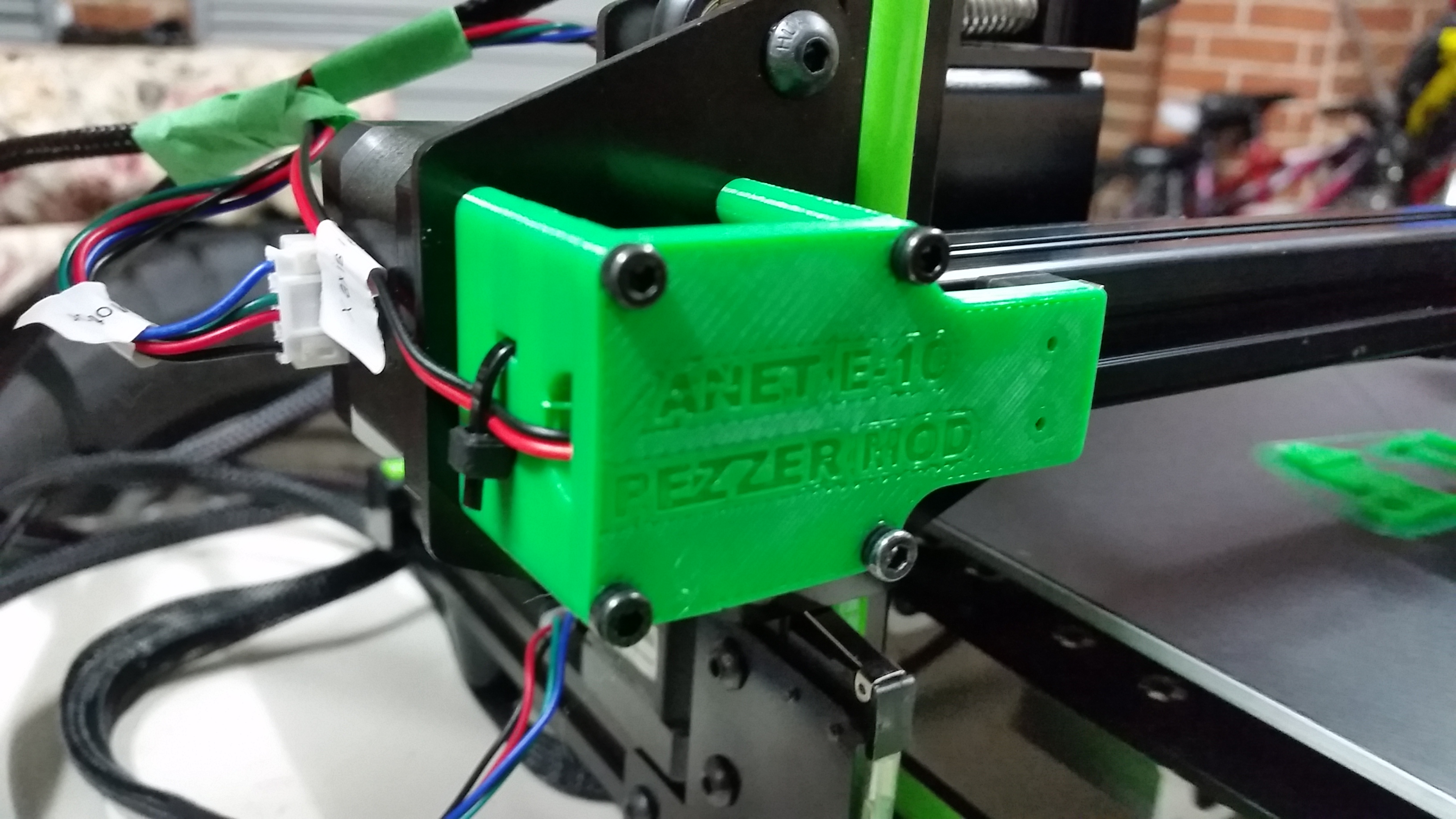 Anet E10 X Axis End Stop Switch Upgrade