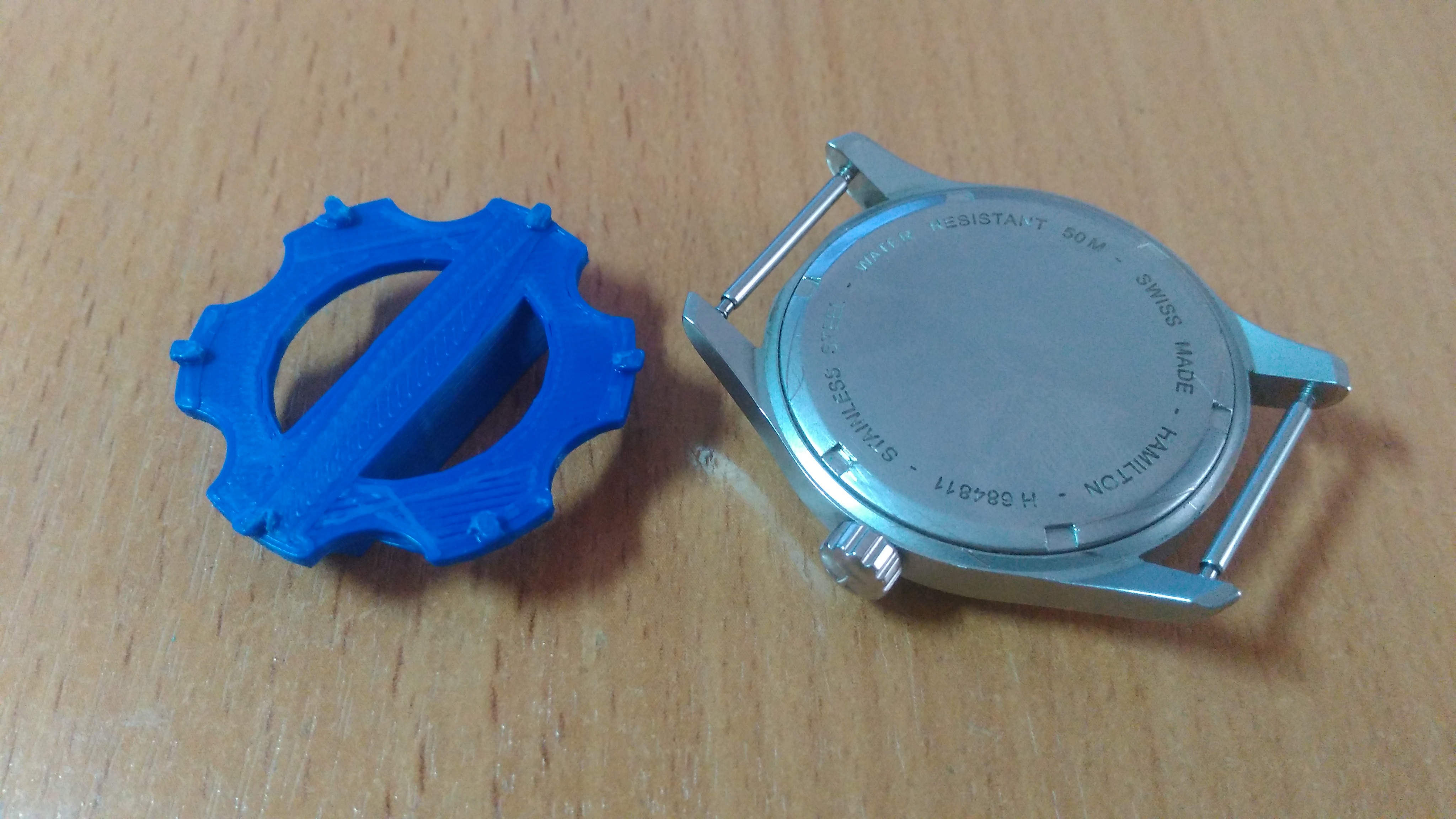 Hamilton Khaki watch case opener