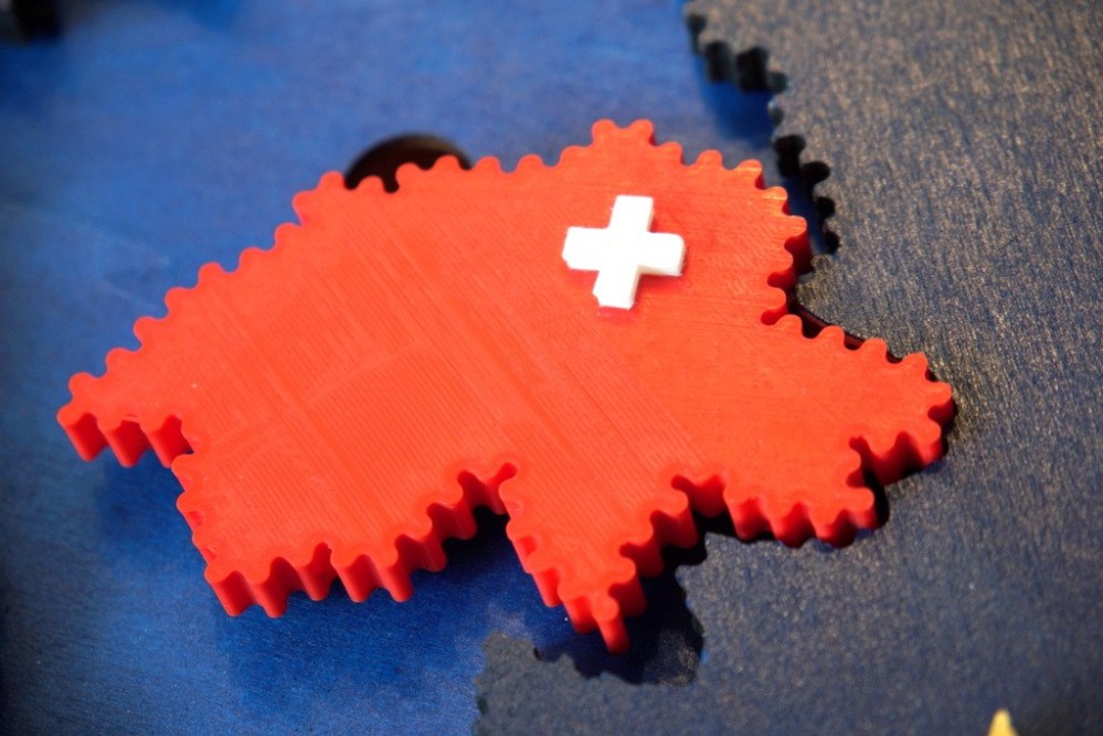 Swiss - European Union Gear (Noncircular Gear)
