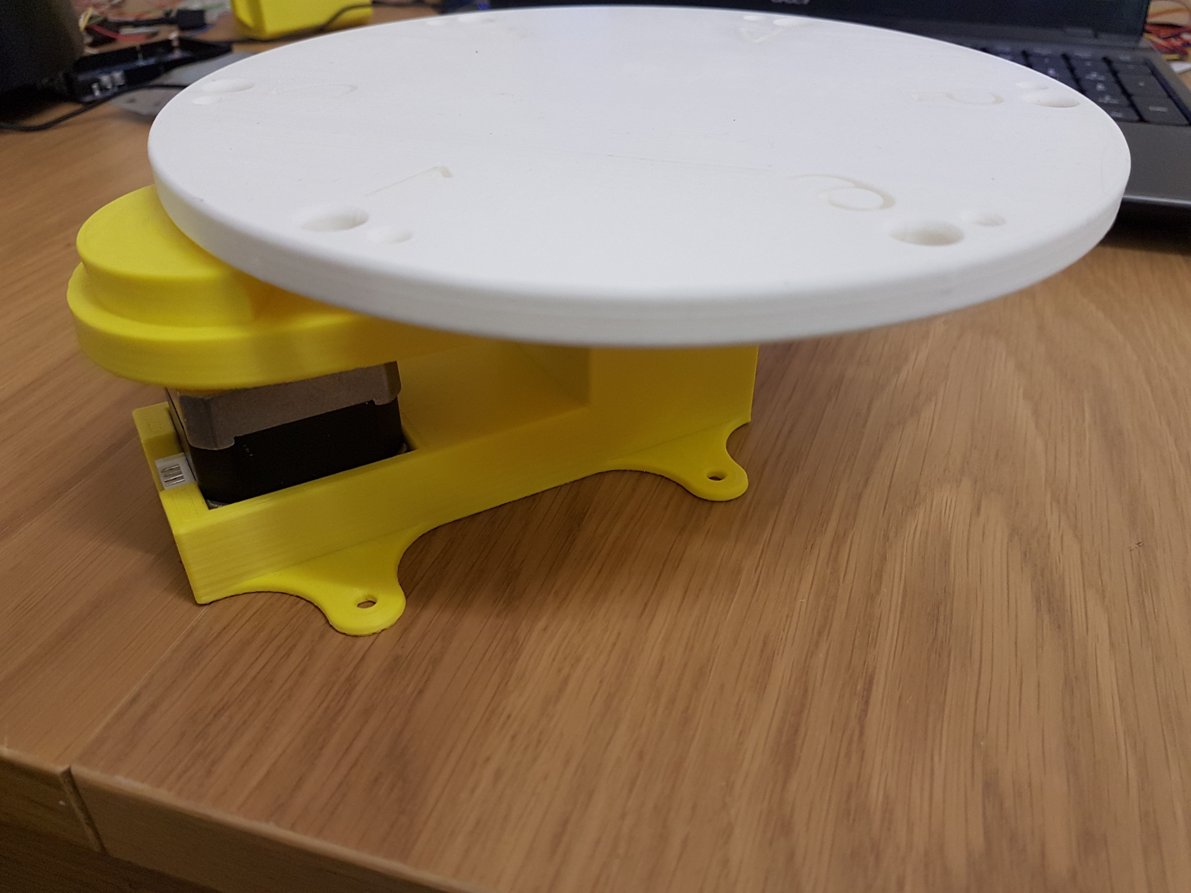 Basic Round Table for Nema 17 Stepper with 6 Positions