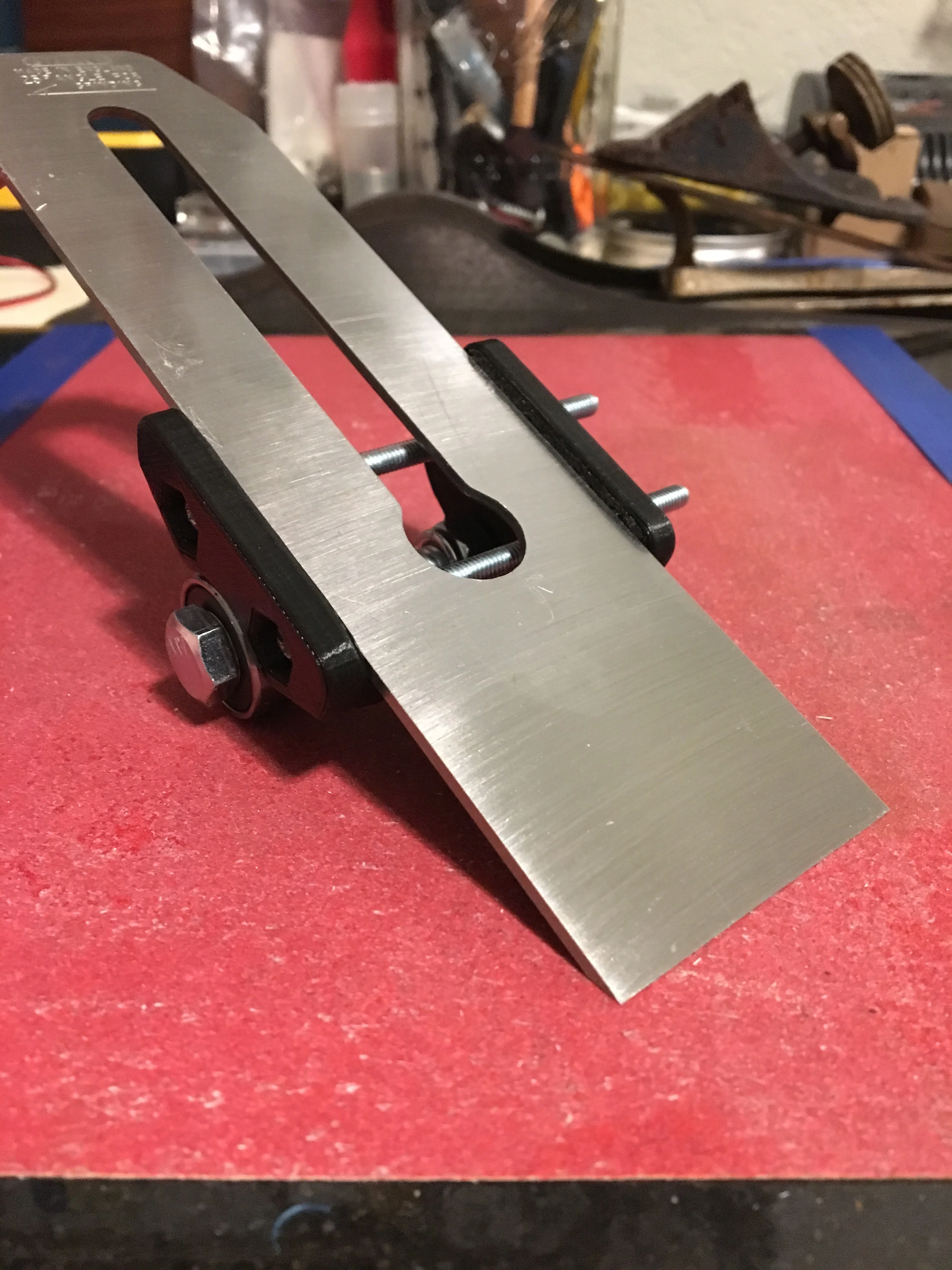 Plane Blade and Chisel Sharpening Sled