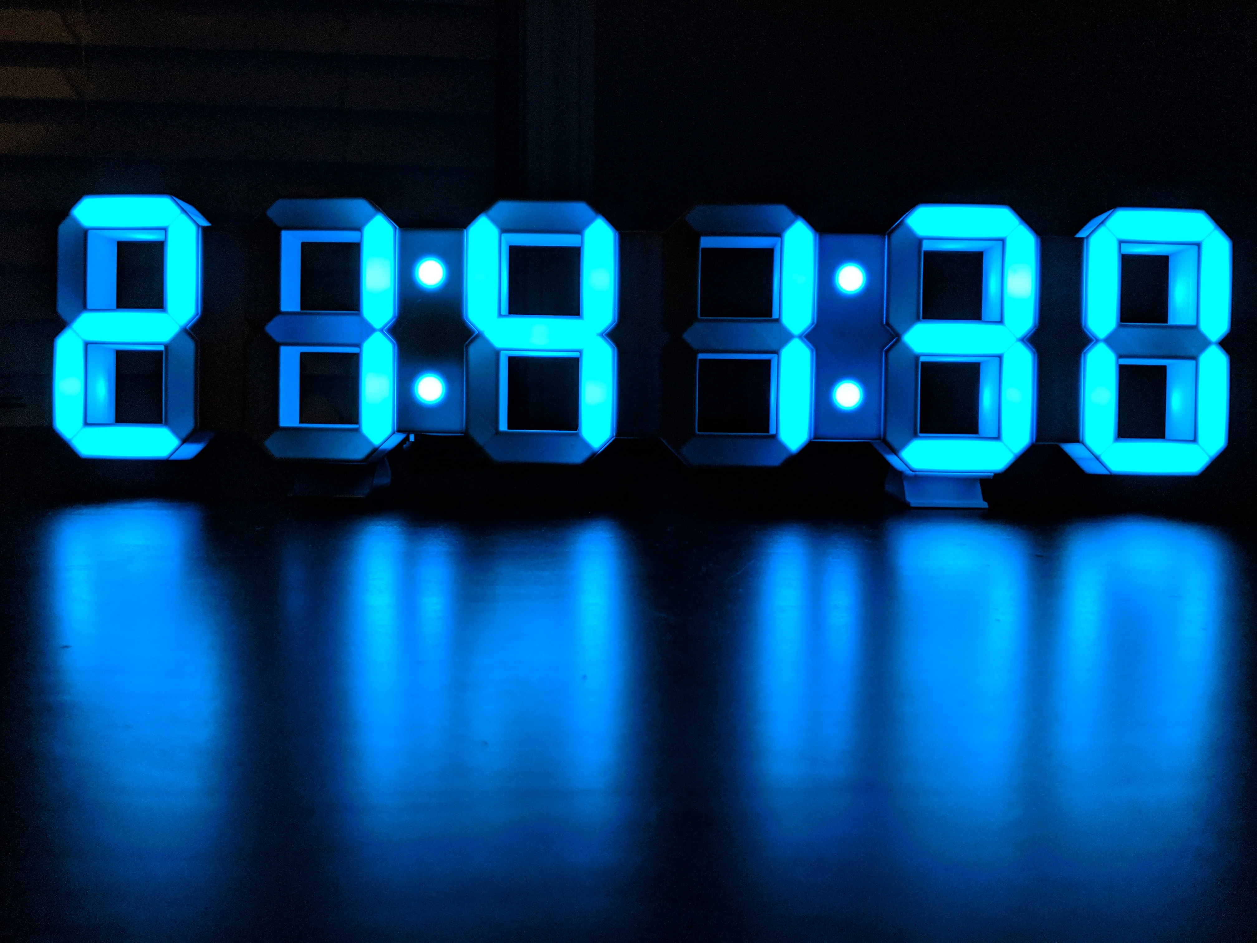 7 Segment LED Clock