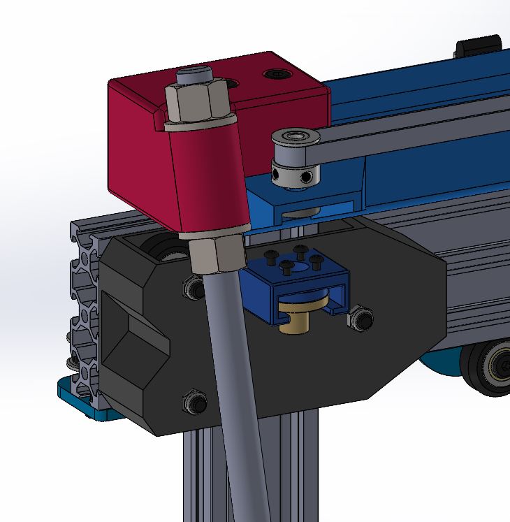 Artillery Sidewinder X2 Z axis support