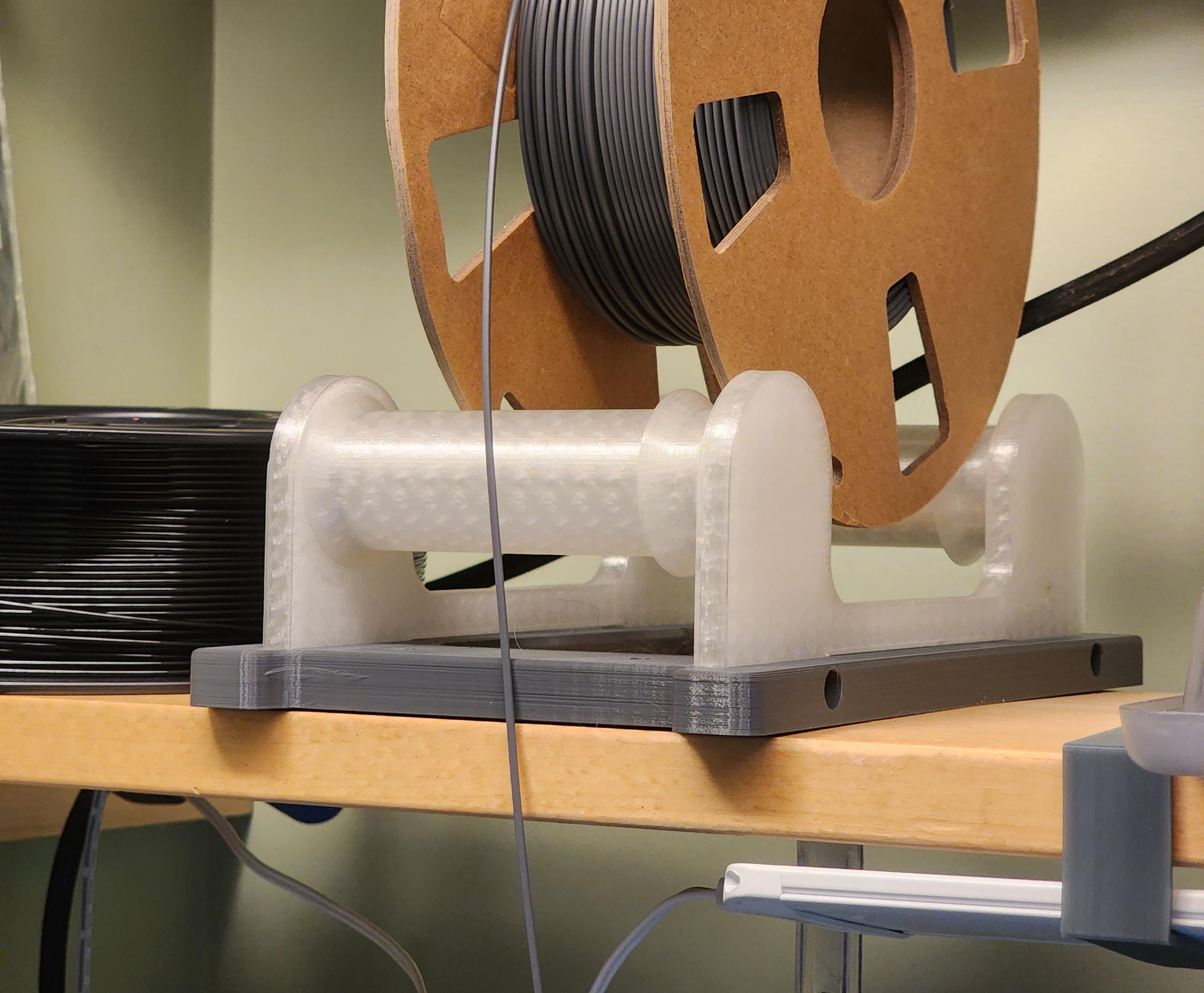 Filament Spool Holder - Robust | Optional Side Bracket | 1KG/5KG