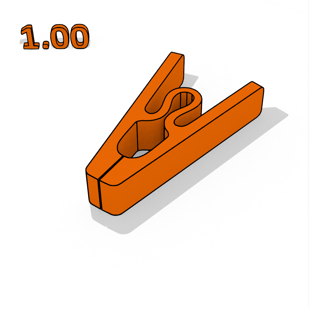 Compliant Clamps (Clothespin, Clip, Wäscheklammer)