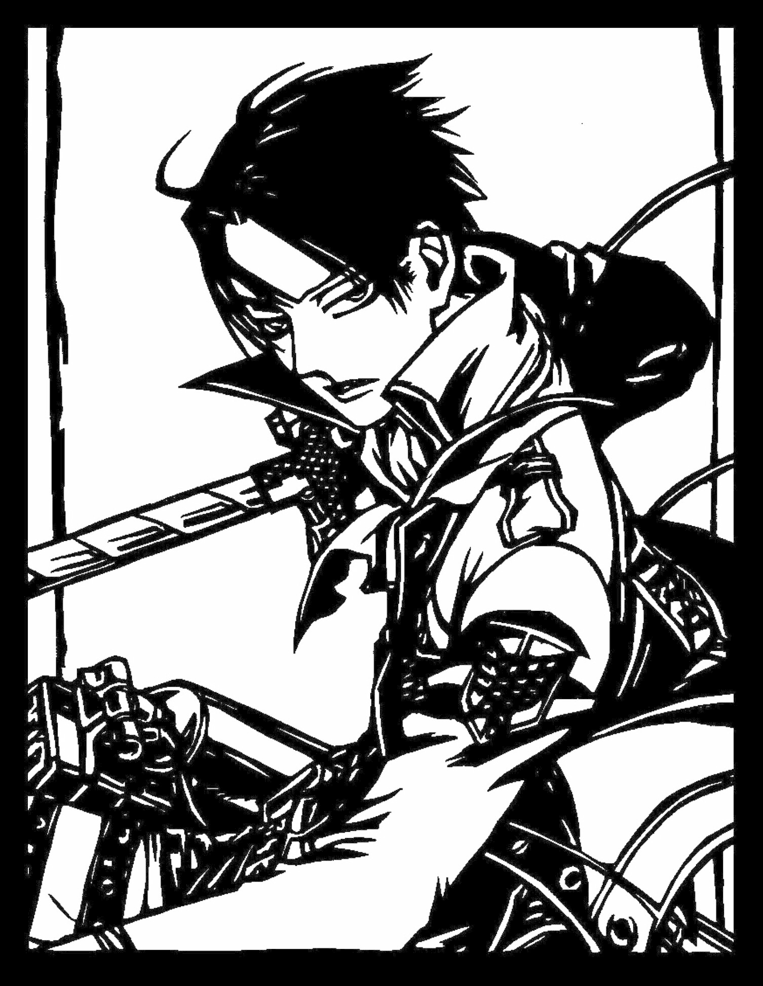 AOT Levi stencil