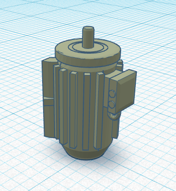 AIR 355 Russian 315kW electric motor 1 43 scale