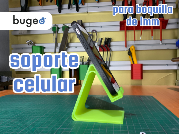 soporte celular  de rapida impresion