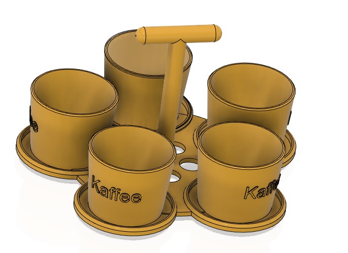 Kaffeebecherhalter