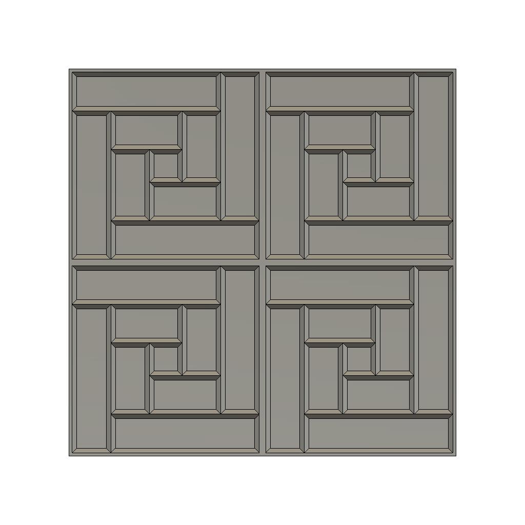 True Tiles Stone Design Tile Open Lock