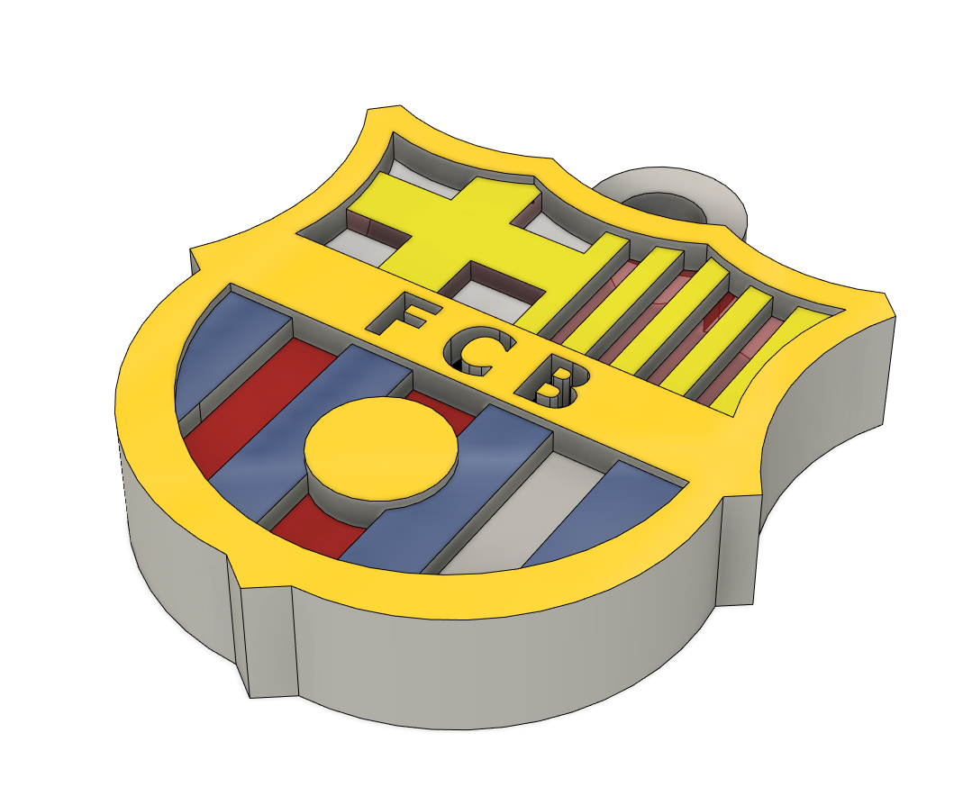 FC Barcelona Keychain