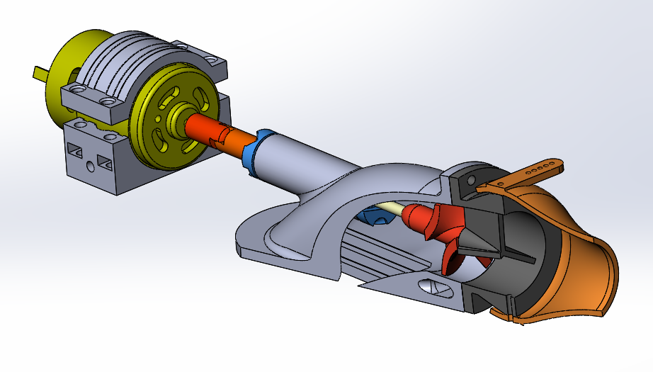 Motor for rc JETboat
