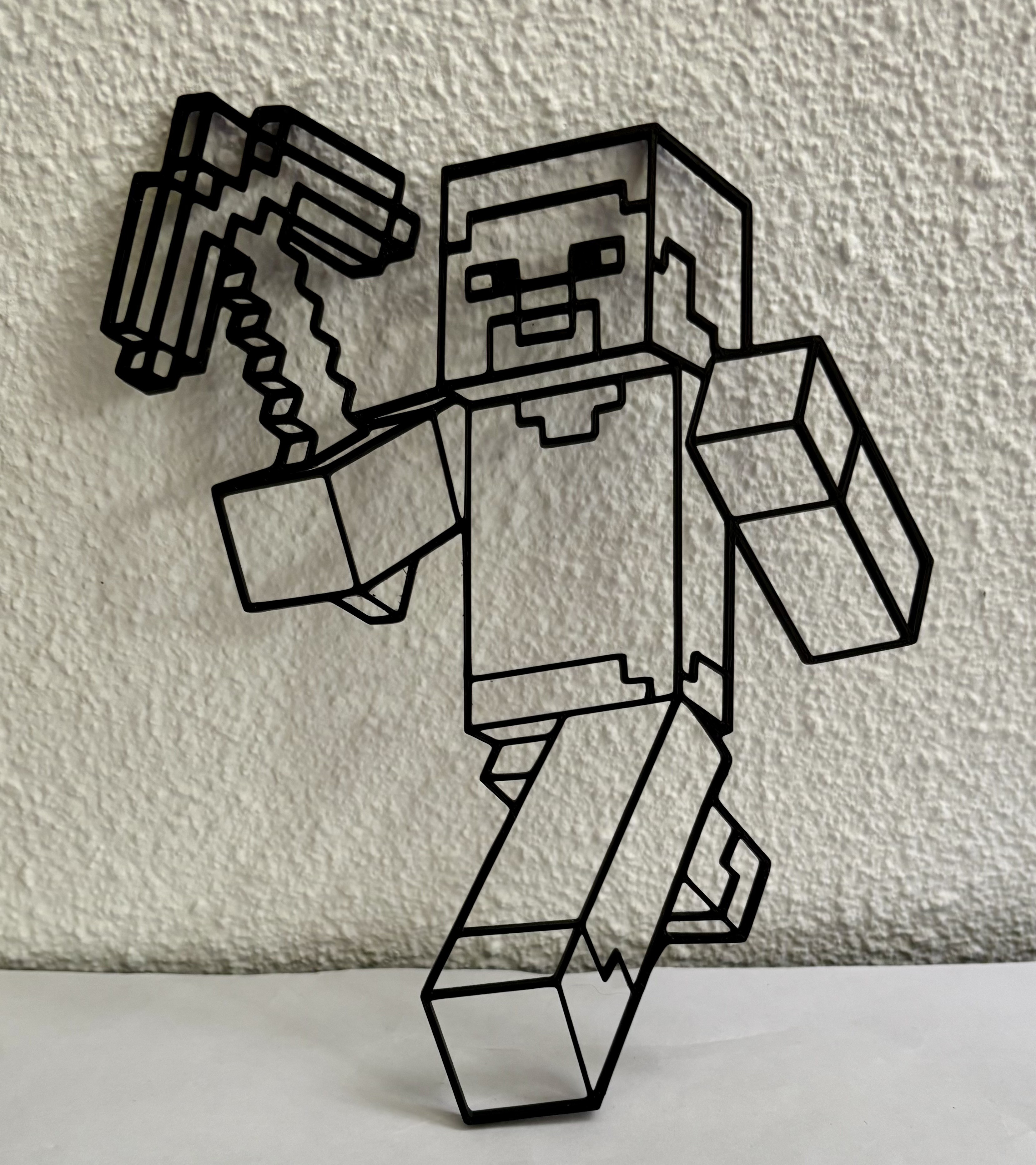Minecraft Steve Wall Art
