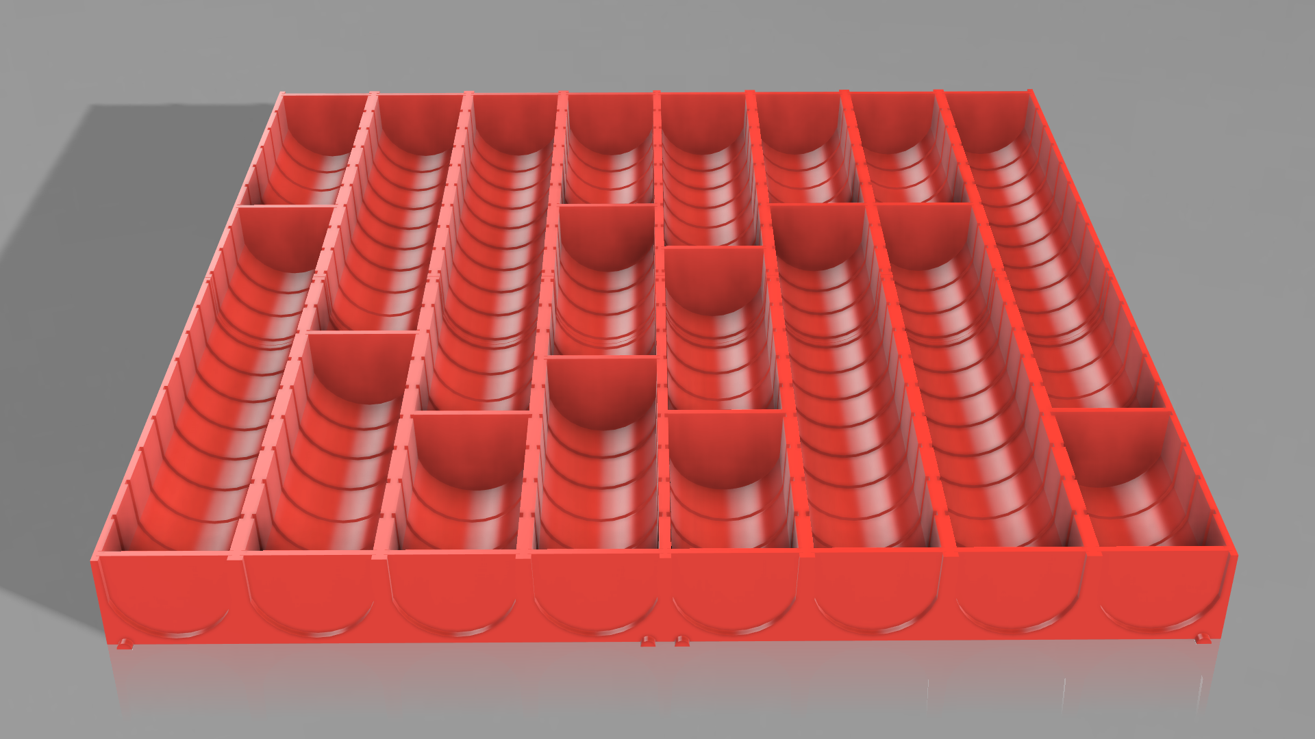 Drill bit organizer tray -Muldenplatte Bohrer
