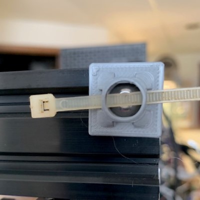 2020 rail zip tie mount
