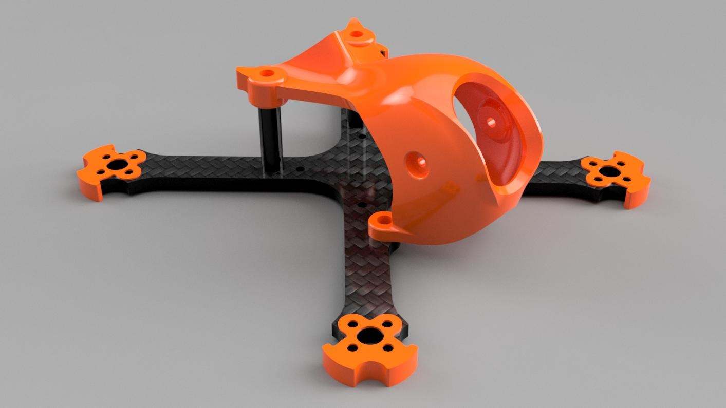 Xhover WIN2/2XL Canopy with Arm Guards