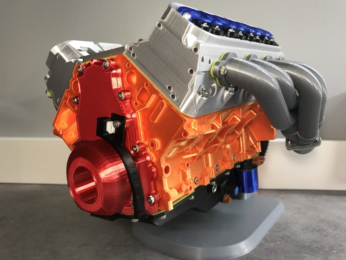 Chevy LS3 (6/16) / Timing Cover remix