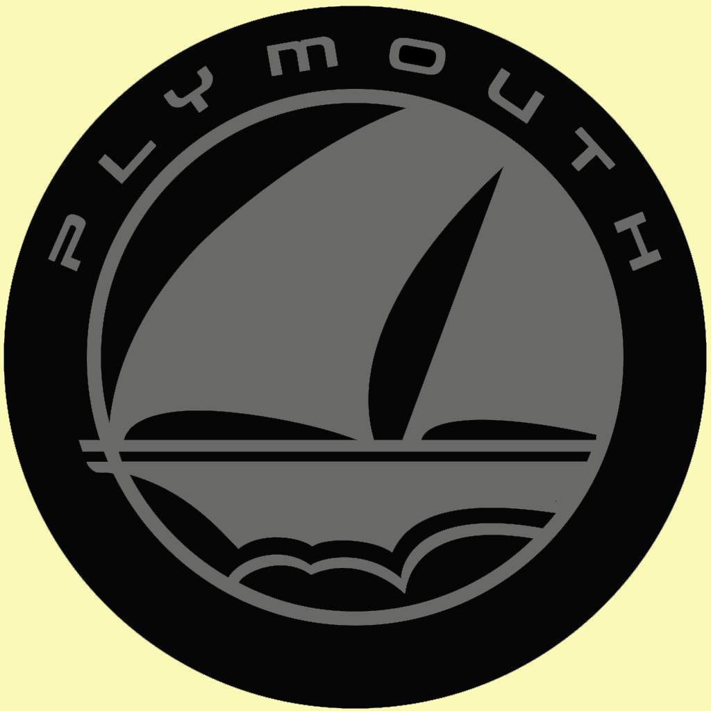 1990s Plymouth badge