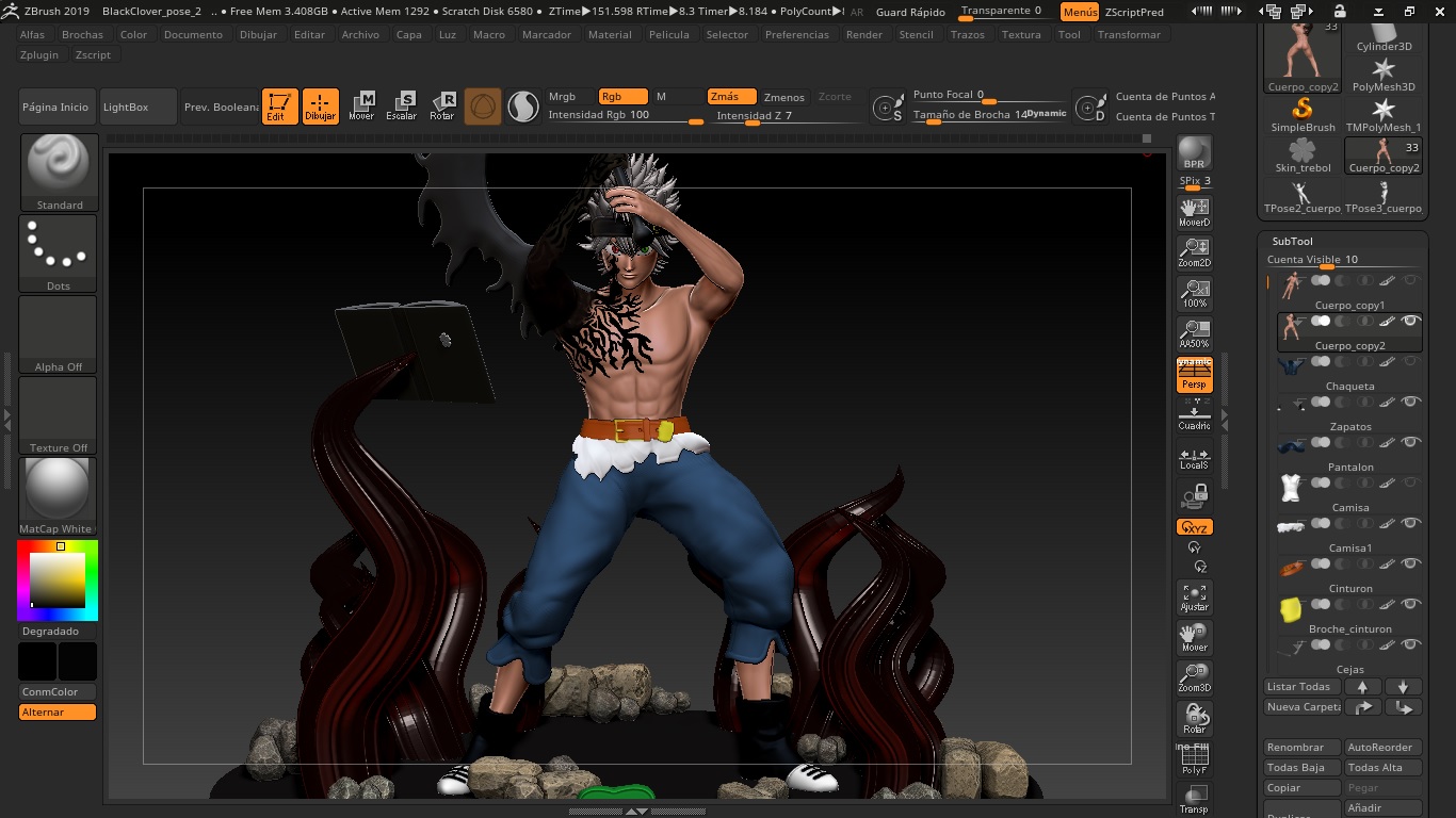 Black Clover -Asta (Proyecto Cancelado)