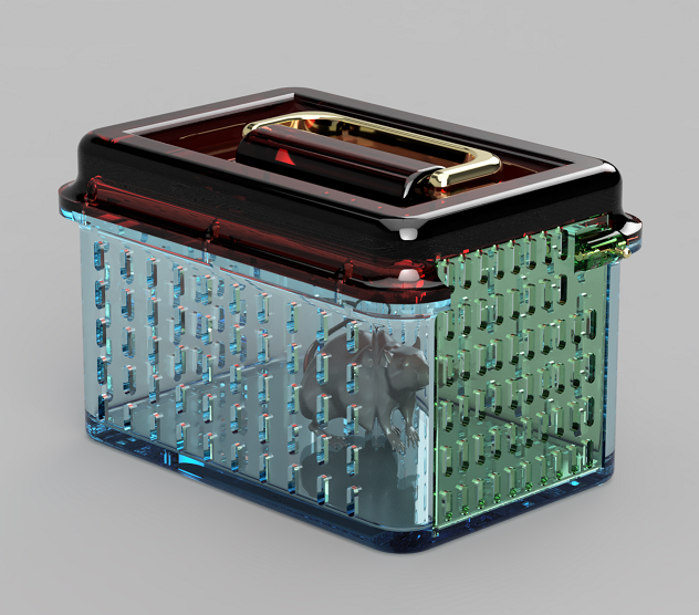Small Animal Crate, Pet Carrier, With Locking mechanism