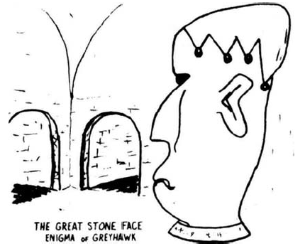 The Great Stone Face (for 28mm/Heroic scale)