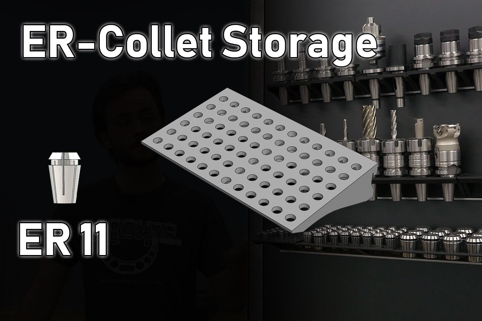 DIN-Rail Storage | ER11 Collets