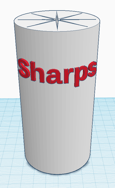Sharps Container - Round