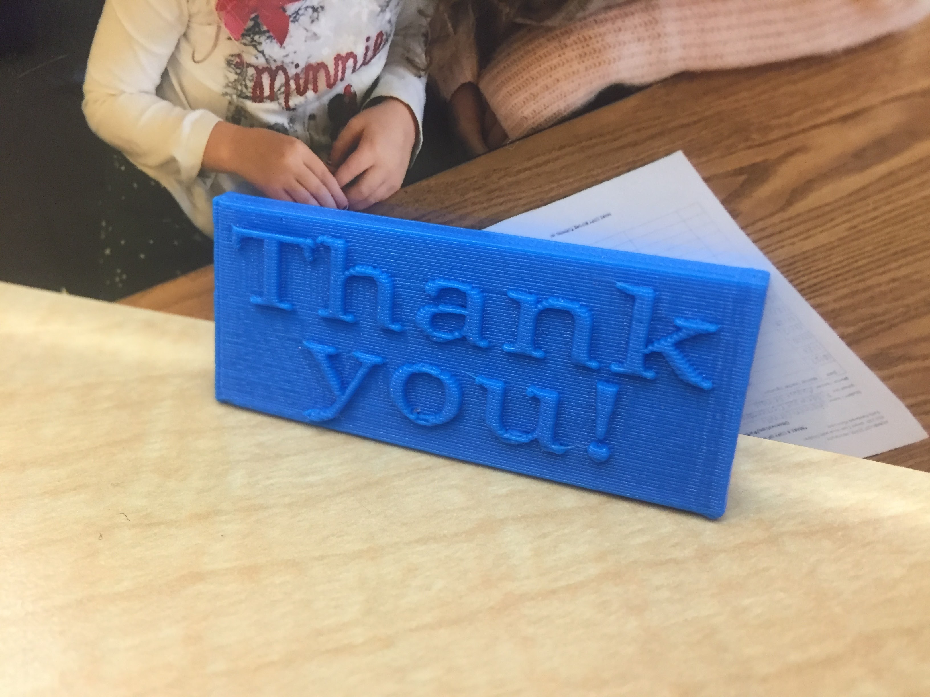 Thank You Picture Holder