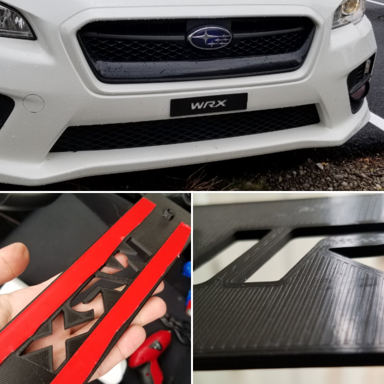 License Plate Delete for 2015+ Subaru WRX/STi