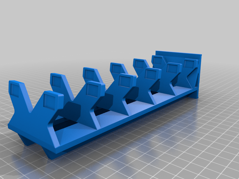6 car HotWheels stand/rack