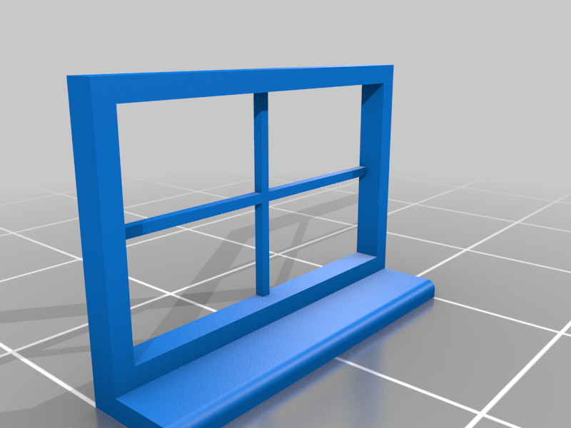 OO gauge windows  3 versions 20mm x 13.5mm x 5mm