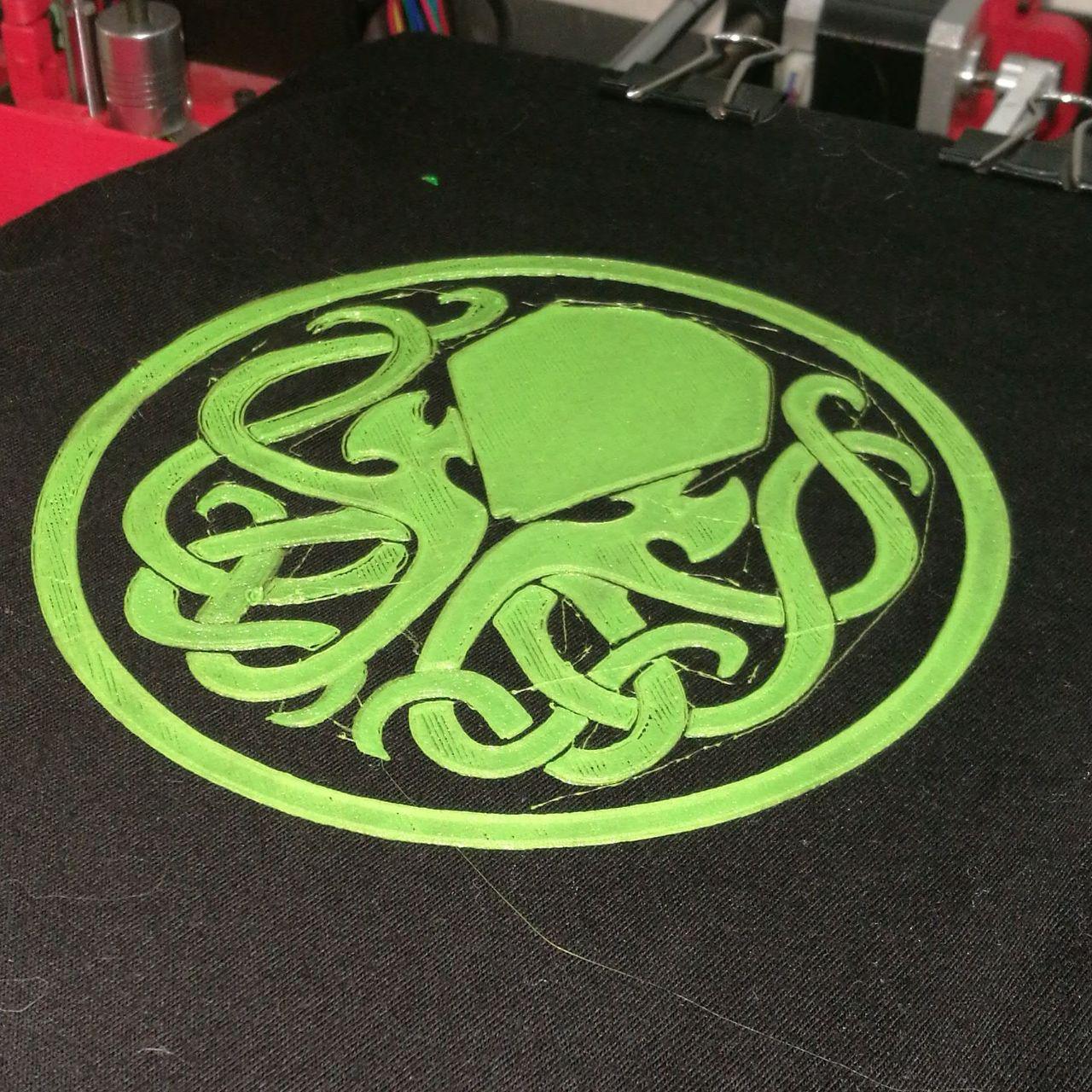 Cthulhu - T-Shirt Print - Flex Filament
