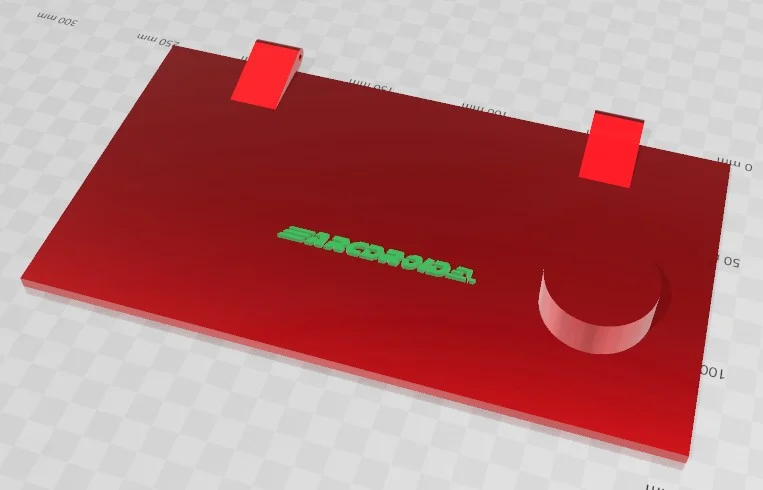 Screenholder for Arcdroid with lid.