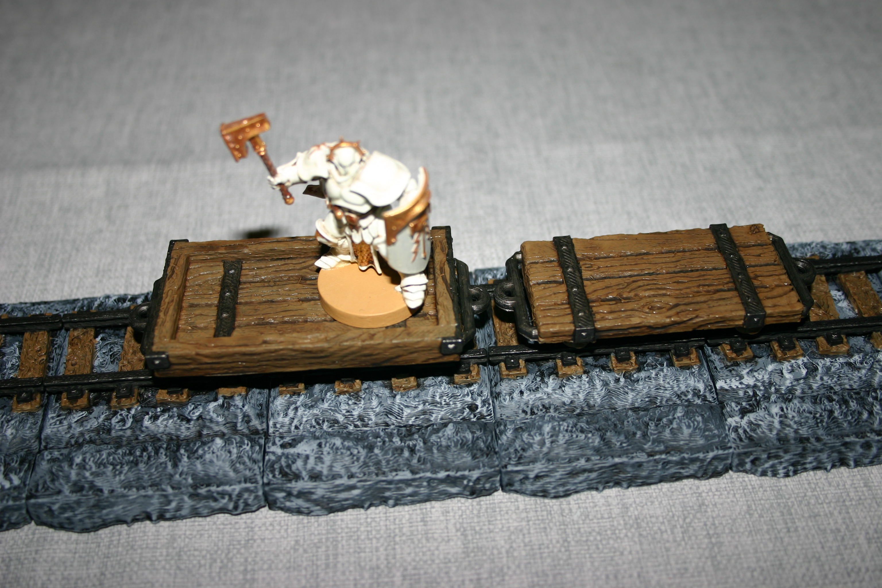 28mm D&D Flatbed Mine Wagon